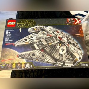 Lego millennium falcon set. Box was opened but no legos were opened at all!